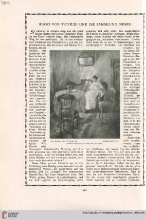 26: Hugo von Tschudi und die Sammlung Nemes