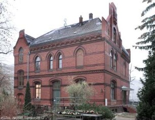Friedhofsverwaltung (Totengräberhaus); Berlin, Friedrichshain-Kreuzberg