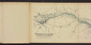 Uebersichtskarte der Elbe von Bunthaus bis Cuxhaven