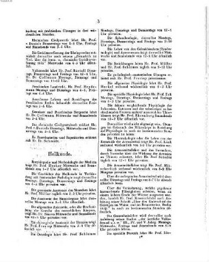 Verzeichnis der Vorlesungen. 1845/46, WH