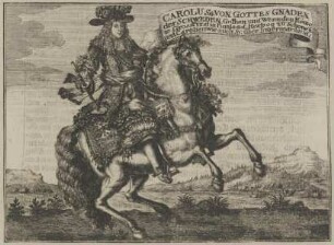 Bildnis von Carolus, König von Schweden