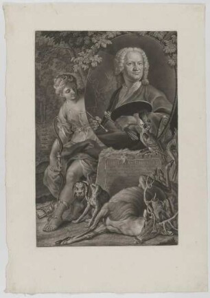 Bildnis des Ioh. Elias Ridinger