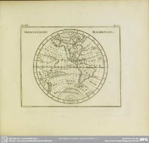 Fig. LIX. Die Westliche Halbkugel