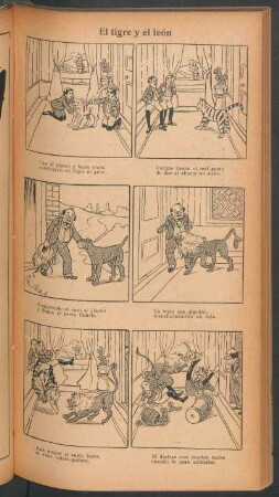 El tigre y el león - [Cómic]
