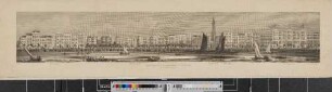 Panorama Vom Alsterdamm In Hamburg