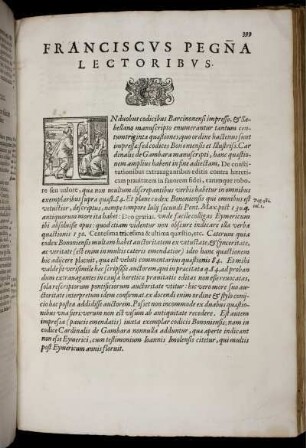 Franciscvs Pegna lectroribvs