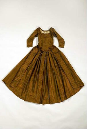 Manteau eines zweiteiligen Frauenkleides (Robe à la Piémontaise)