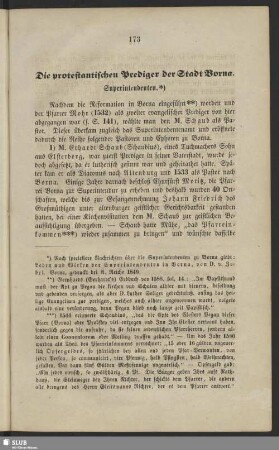 Die protestantischen Prediger der Stadt Borna