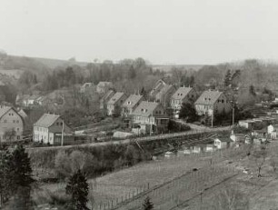 Meißen-Niedermeisa, Blick von der Burg zur Mönchslehne und Am Schottenberg