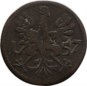 Münze, 4 Heller, 1757