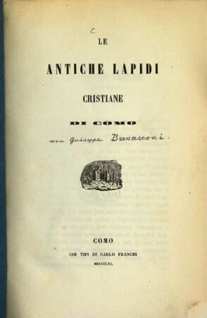 Le antiche lapidi cristiane di Como