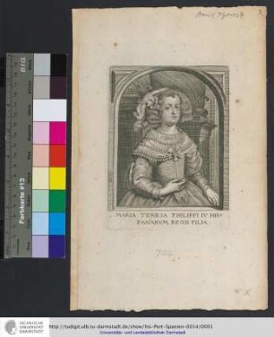 Maria Teresia Philippi IV Hispaniarvm Regis Filia