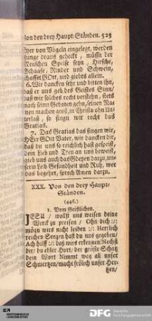 XXX. Von den drey Haupt-Ständen.