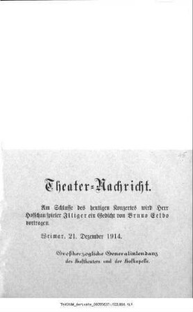 Vaterländisches Wohlfahrtskonzert