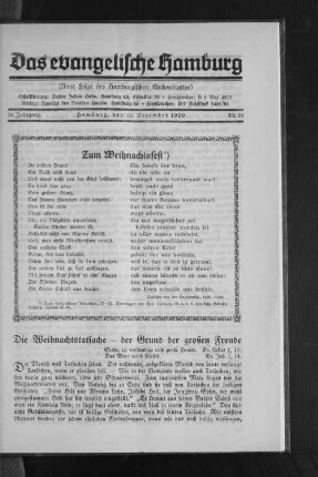 Zum Weihnachtsfest