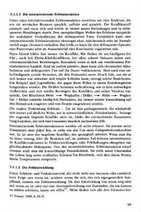 3.1.1.3 Die Fehlentwicklung
