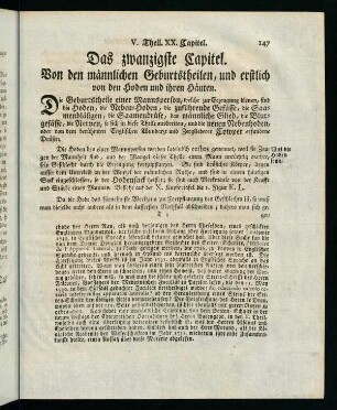 147-171, XX. Capitel - XXII. Capitel