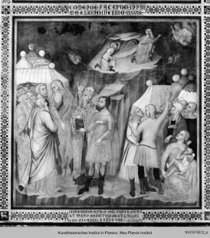 Mosesszenen : Moses auf dem Sinai