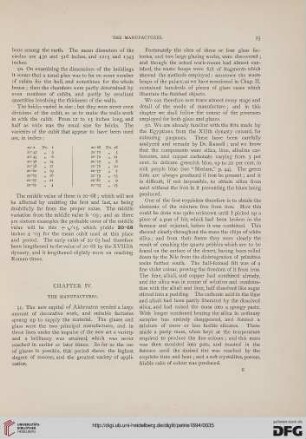 Chapter IV: The manufactures