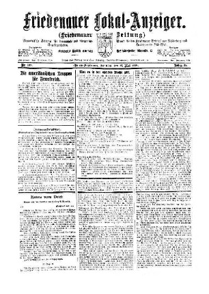 Nr. 109, 12.05.1918