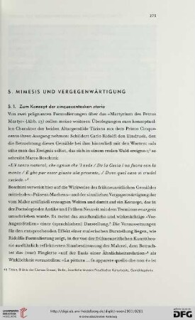 5. Mimesis und Vergegenwärtigung