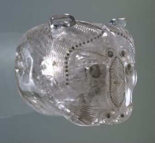 Wasserspeier in Form eines Löwenkopfes