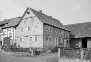Fachwerkhaus (Fachwerkhaus); Nüsttal, Schwarzbacher Straße 18