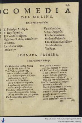 Comedia Del Molino