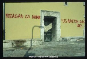 REAGAN GO HOME | US-RAKETEN RAUS | DKP