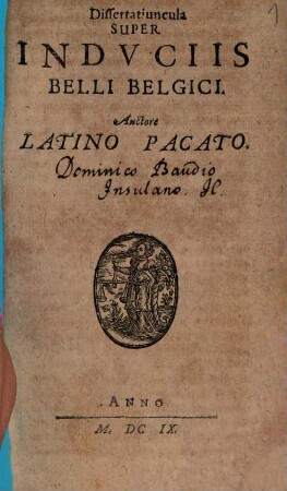 Dissertatiuncula Super Induciis Belli Belgici