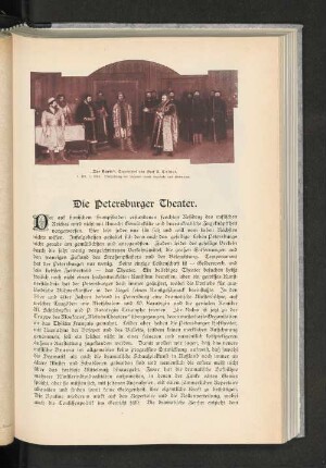 Die Petersburger Theater