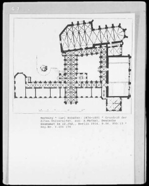 Marburg, Alte Universität (ehemaliges Dominikanerkloster)