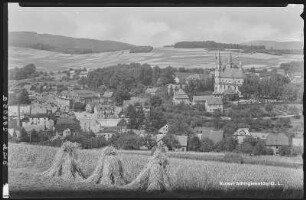 Schirgiswalde. Blick auf Schirgiswalde