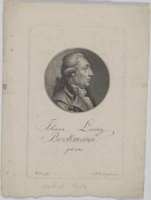 Bildnis des Johann Lorenz Böckmann