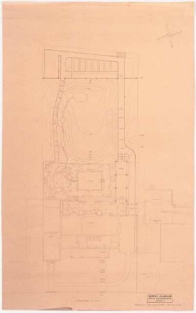 Garten Allinger, Berlin-Dahlem: Grundriss 1:100