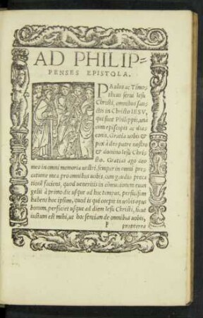 Ad Philippenses Epistola.
