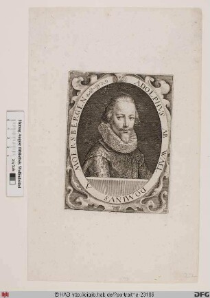 Bildnis Adolphus van de Wael, heer van Moersbergen