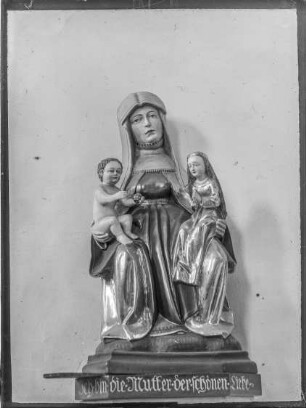 Pfarrkirche, Figur der Hl. Anna