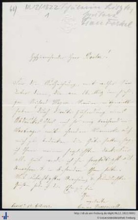 Nachlass L. Schemann (NL 12/1822)