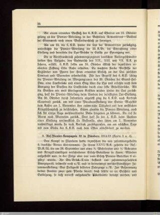9. Res. Pionier-Kompagnie 52 in Flandern 1914/15
