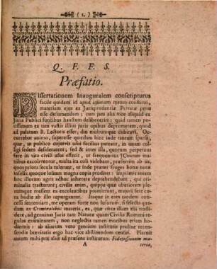 Dissertatio inauguralis juridica de fideivssoribvs in cavsa criminali