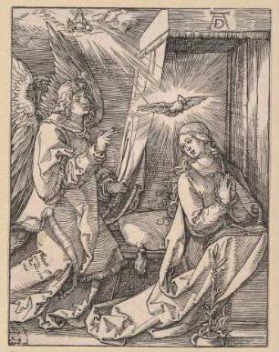 Kleine Passion, Blatt 4: Die Verkündigung