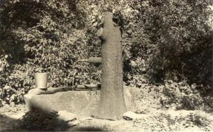 Brunnen in Prietitz : Studnja w Protecach