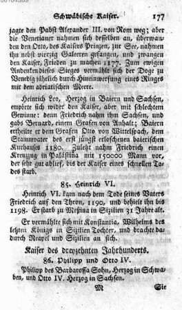 Kaiser des dreyzehnten Jahrhunderts
