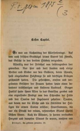 Im goldenen Zeitalter : Roman in vier Büchern von Karl Frenzel. 3