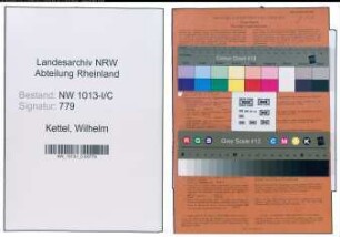 Entnazifizierung Wilhelm Kettel , geb. 20.07.1900 (Kaufmann)