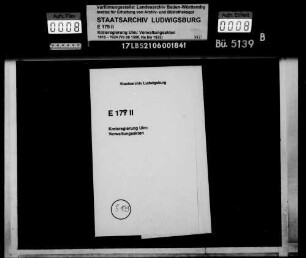Gemeinderechtsverhältnisse in Ebenweiler, Ennetach, Enzkofen und Fleischwangen
