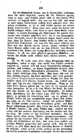 Pädagogische Anfragen über Einrichtung der Anmerkung zu alten Autoren und derartigen Chrestomathieen für Mittelklassen