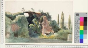 Ruinen der Villa Adriana bei Tivoli