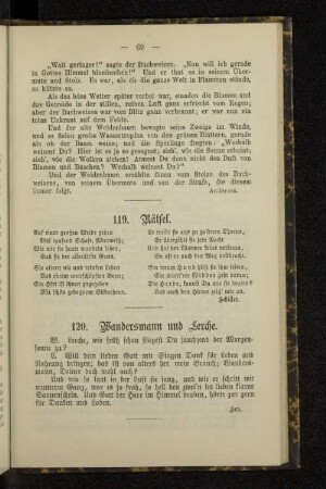 119. Rätsel.